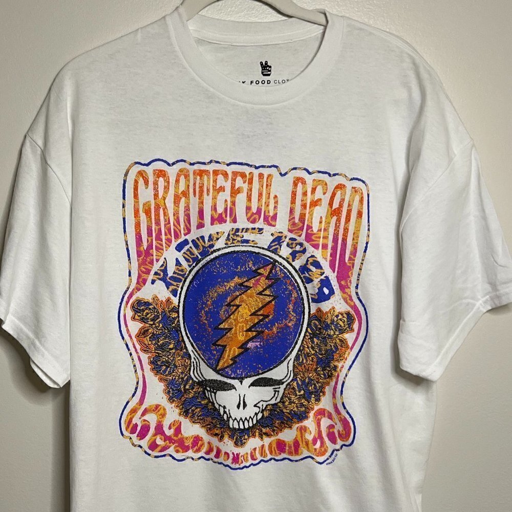 Grateful Dead " Live 1989" Men's T-Shirt 70's Rock Band Size XL